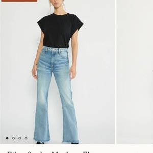 ÉTICA Sasha High Waist Flare Jeans 26